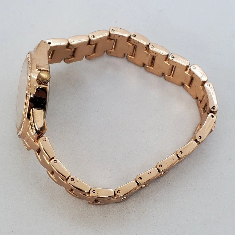 Bell & Rose Women's Watch Rose Gold‎ Crystal Accent 30MM 7